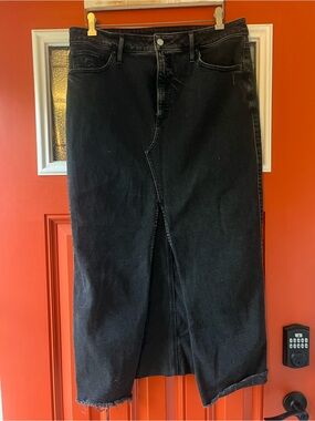 Express Denim Maxi Skirt 14